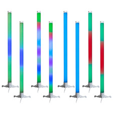 8x JB Systems PIXEL PIPE DMX LED Farbröhre inkl. Fernbedienung DJ PA Bühnenbeleuchtung
