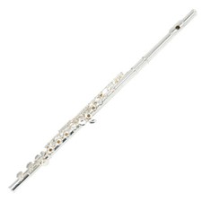 16 Hole C Pitch E Key Flute Open Closed Hole Dual-use Silver Plated Cupronickel