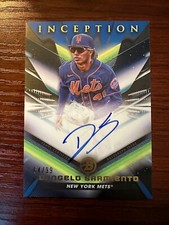 2023 Bowman Inception Dangelo Sarmiento Auto #/99 Mets