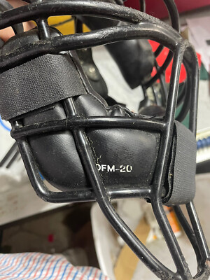 Masque D’arbitre Baseball/Softball Diamond DFM-20 – Noir – Taille Unique Adulte