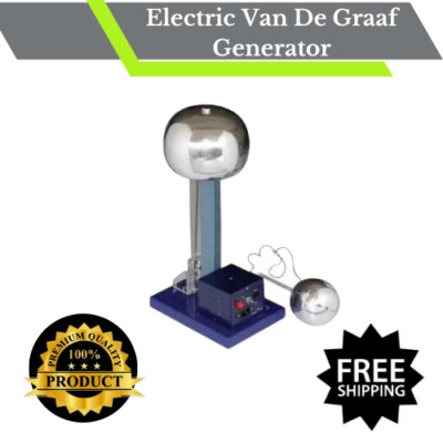 Electric Van De Graaff Generator High Voltage Electrostatic Physics Lab Device