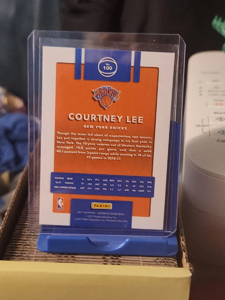 Donruss Base #100 Courtney Lee 2017-18 Foto 2 de 2