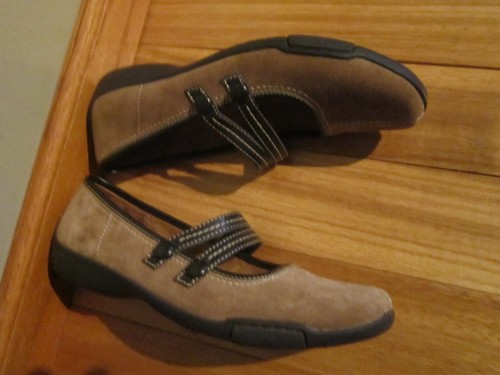 Natural Soul Naturalizer Shoes Women 7.5 M  Flats Slip On Brown Suede Leather #1 - Bild 5 von 8