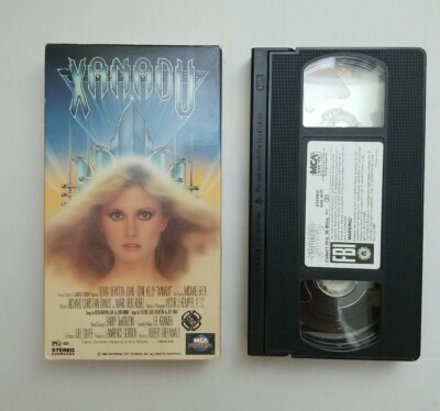 XANADU (1980) VHS 1986 OLIVIA NEWTON JOHN