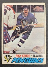 1977-78 O-Pee-Chee OPC Hockey - #33 Rick Kehoe - Pittsburgh Penguins