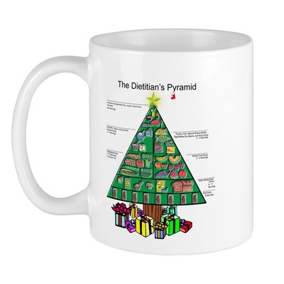 CafePress Dietitian Christmas Mug 11 oz Ceramic Mug (327621722)