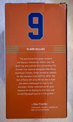 NY ISLANDERS CLARK GILLIES BOBBLEHEAD SGA 2022 HOCKEY LEGENDS 50th ANNIVERSARY - Bild 4 von 5