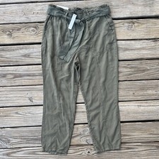 Social Standard Sanctuary Melody Paperbag Pant Crop Belted High Rise XL NWT