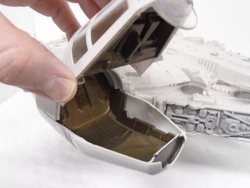 Star Wars MILLENNIUM FALCON Figure Ship 2004 Hasbro ONLY EXACT SHIPPING CHARGED! - Picture 2 of 20