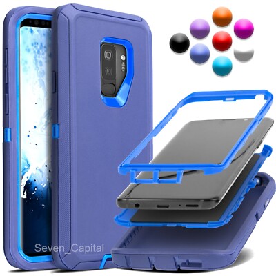 For Samsung Galaxy S9 S9+ Heavy Duty Rugged Shockproof Protective Hard Case  