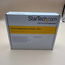 StarTech USB to Ethernet Adapter, USB 3.0 to 10/100/1000 Gigabit Ethernet
