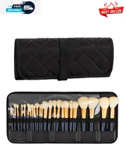 Makeup Brush Holder,Makeup Brush Organizer,Travel Makeup Brushes Bag Cosmetic...