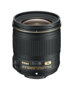Nikon AF-S NIKKOR 28mm F1.8 G Lens