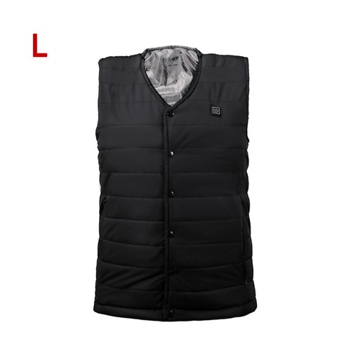 Electric Heated Vest 5 Heating Zones Heated Jacket for Outdoor Camping Skiing - Picture 24 of 69