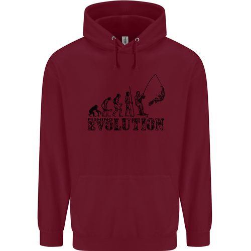 Evolution of a Fisherman Funny fisherman Childrens Kids Hoodie - Picture 23 of 80