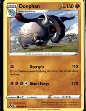 2022 Sword & Shield Silver Tempest Donphan 92/195
