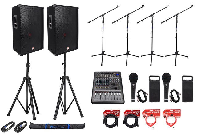 rockville 15 speakers