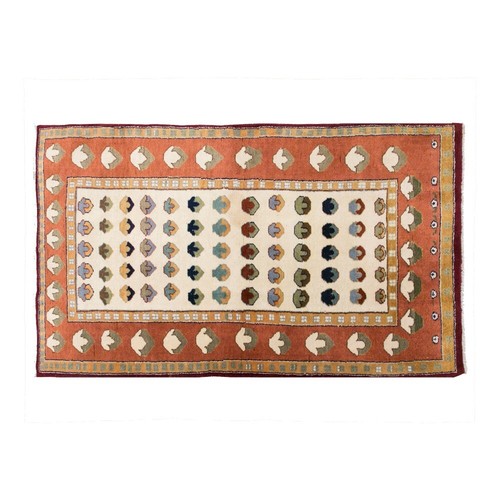 Small Rug,Oushak Rug,Turkish Rug,Vintage Rug,Floor Rug, 3.2 x 6 feet