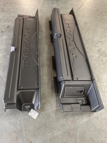 2022-2024 NISSAN TITAN XD REAR LEFT & RIGHT BED CARGO STORAGE BOX 999T1W3782