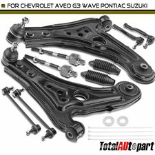 10Pcs Control Arm with Ball Joint Tie Rod Sway Bar for Chevrolet Suzuki Front