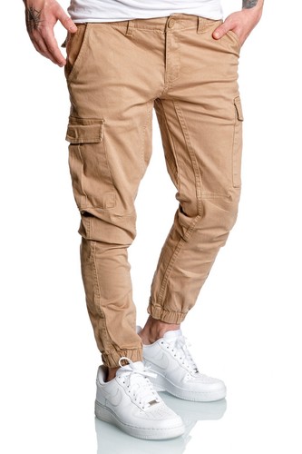 Pantalones vaqueros para hombre Jogger Cargo Chino R2207 - Imagen 14 de 22