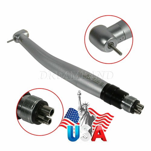 NSK Style Dental High Speed Handpiece Push Button + Quick Coupler 4 Holes 1-10x - Picture 10 of 42