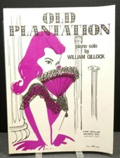 Old Plantation Piano Solo Student Level 2 Sheet Music F3D