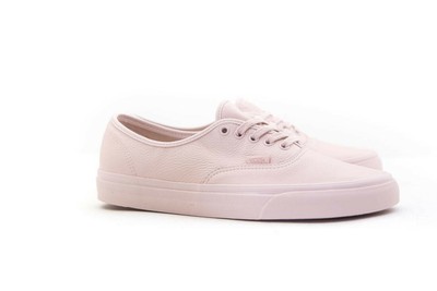vans authentic leather rose
