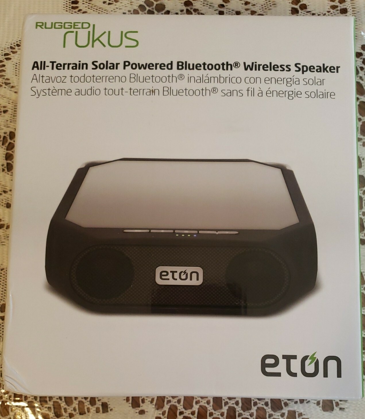 eton solar speaker