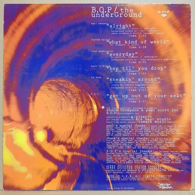 B.O.P. The Underground E.P. | eBay 