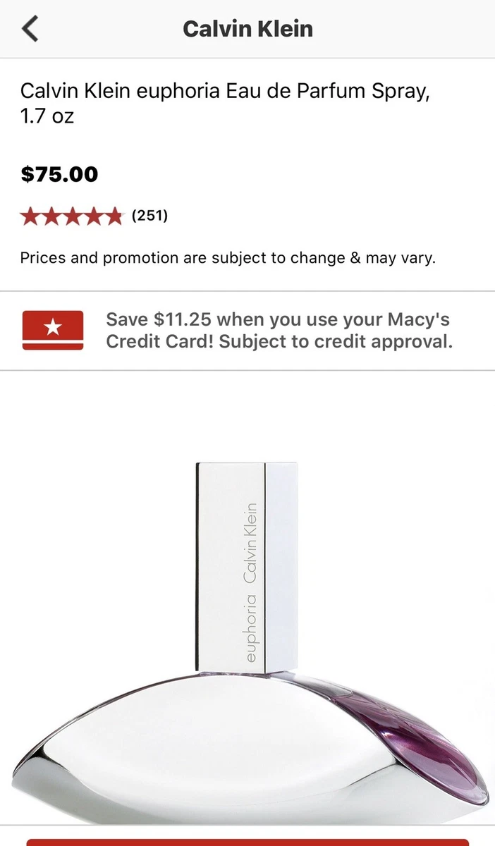 Euphoria essence calvin klein price 2025