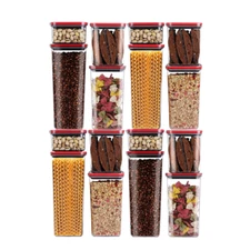 Neoflam 16 Set Kitchen Pantry Airtight Smart Seal Dry Food Storage Container
