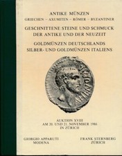 HN Apparuti - Sternberg Auction 18 1986 Ancient Coins, German, Italian  c649