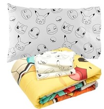 Pikachu "Battle Squad" Kids Reversible Bed Set-AB09FTNJ63S6, W8646833923