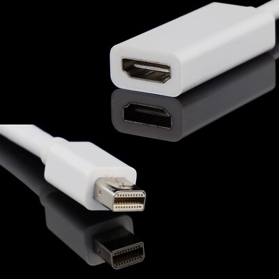 【美品】Apple Thunderbolt Display + アダプター Mini Display-Port DP ThunderBolt to HDMI Adapter Cable For MacBook