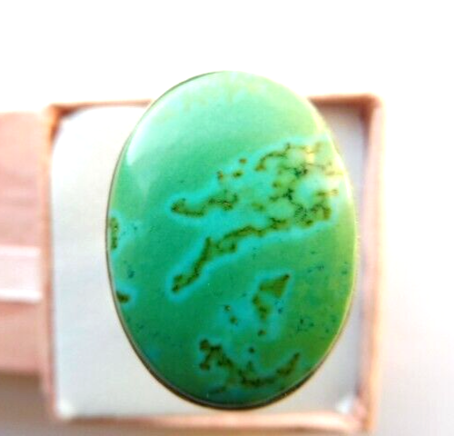 Bague Camée En Nacre Naturelle Sur Monture Argent 925 - Taille Réglable 52-56 - Neuf Fabriqué En France