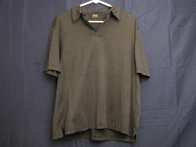 hugo boss knitted polo shirt