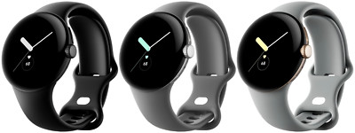 Google Pixel Watch 41mm GPS + WiFi + LTE Unlocked Gold Black Silver - B GRADE
