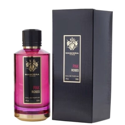 Mancera Pink Roses for Unisex Eau de Parfum Spray 4.0 oz