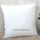 16*16" 100% Cotton Floor Insert Cushion Lightweight Pillow Square 2 PC Fillers