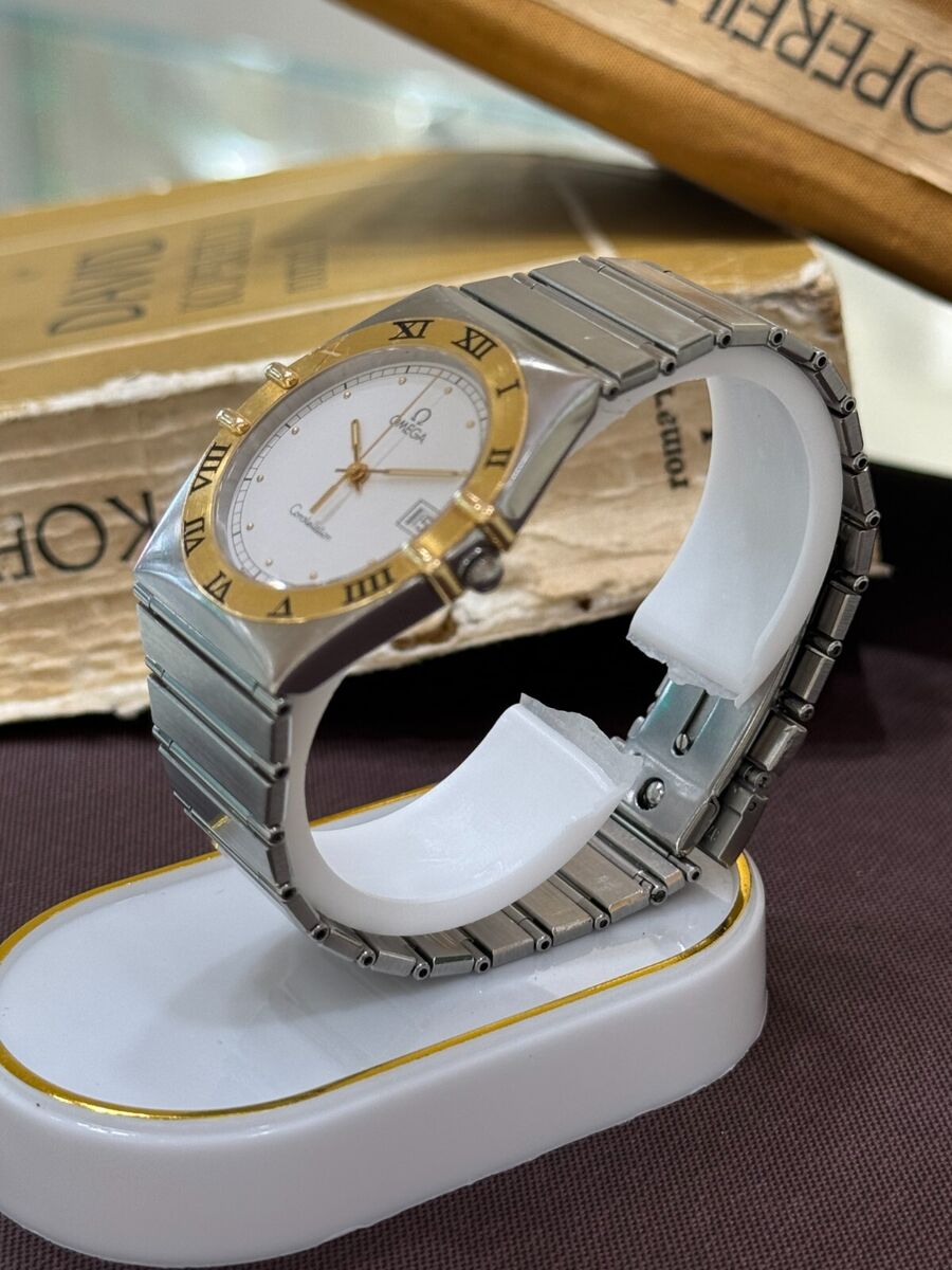 Omega Constellation Quartz cal.1438 Date Gold & Steel Unisex Omega Constellation Quartz cal.1438 Date Gold & Steel Unisex