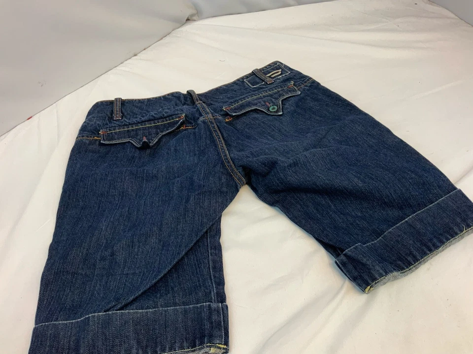 Pantalones Cortos Diesel Jeans Talla 27 Azul Oscuro Algodón Rumania Excelente Estado YGI G1-452 Foto 4 de 4