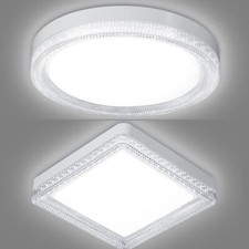 Round LED Ceiling Light Panel Down Light Bathroom Kitchen Living Room Wall Lamp