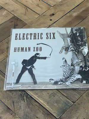 Electric Six - Human Zoo -  LP Orange Vinyl NM/NM Never Played.