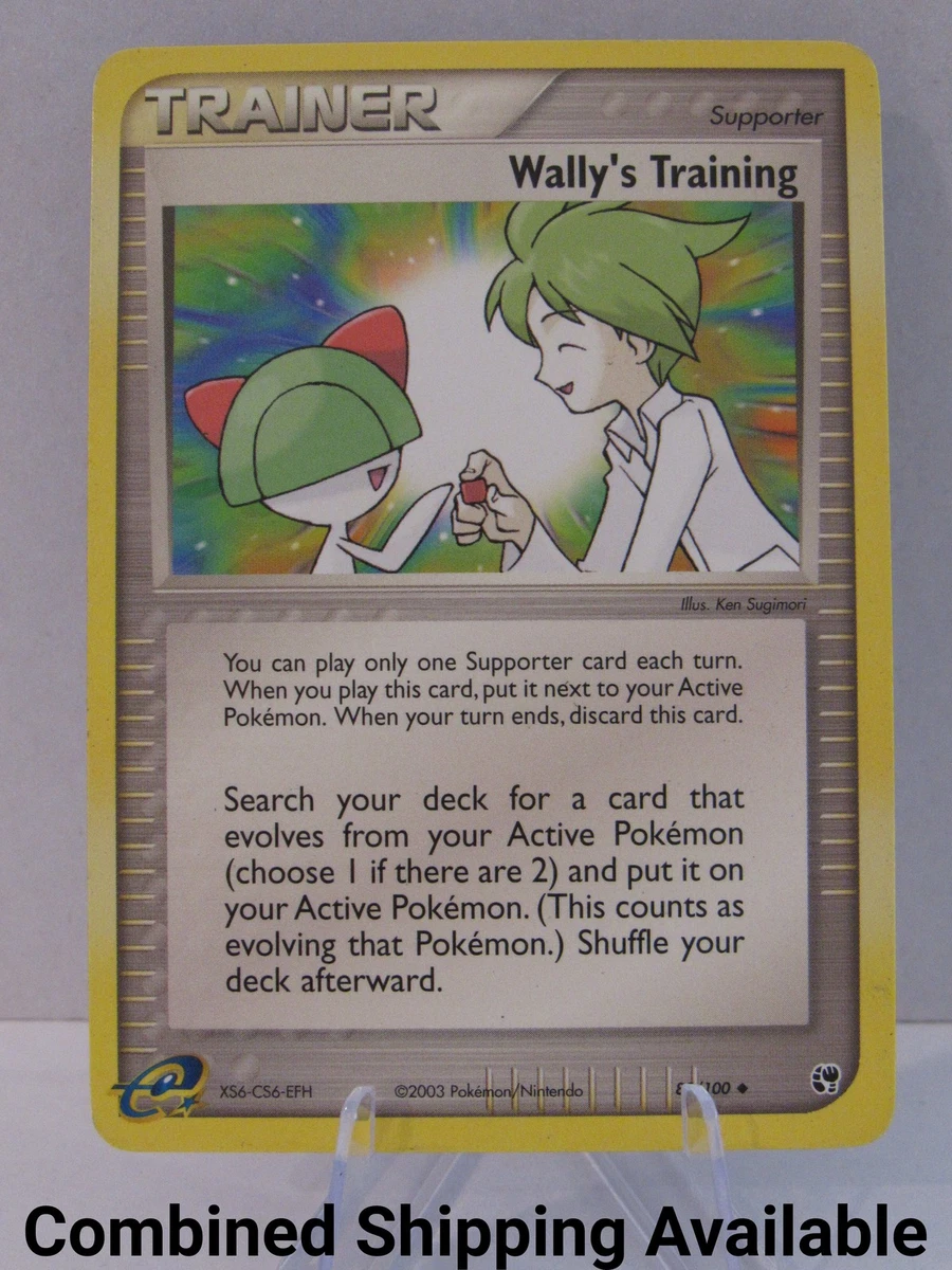 Wally's Training Pokémon TCG Cards for sale