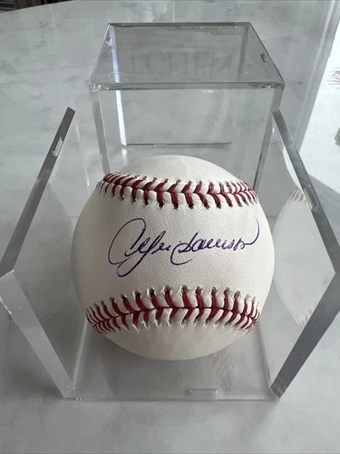 Autographed Baseball Andre Dawson