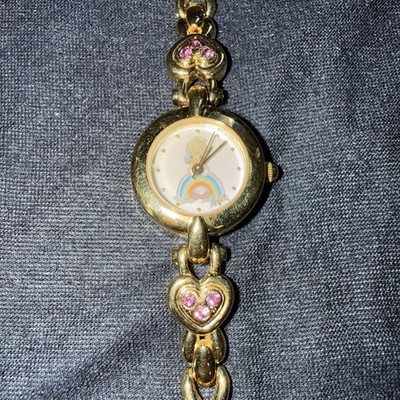 vintage gold-tone Valdawn Precious Moments watch 