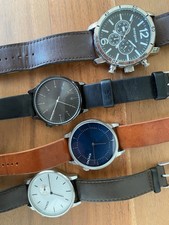 3 Komono Uhren und 1 Manguun Uhr Armbanduhr Herren