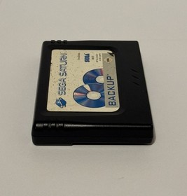 OEM Authentic Sega Saturn Backup RAM Memory Cartridge Deep Cleaned Tested Read