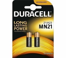 2PC Duracell MN-21B 12V Alkaline Security Battery DL21 DL23 MN21 A23 21/23